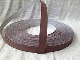 [005957] Veneer Edge 0.45/22mm Wenghe Glued