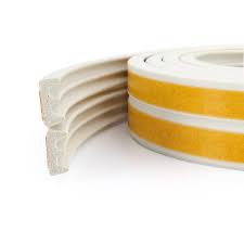 [008003] WINDOW/DOOR SEAL White Type E 6mt