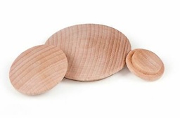 [004414] WOODEN CAP 35MM BEECH