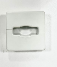 [008833] Cable Desk Cover White Square 60mm