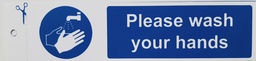 [008873] Self Adhesive Sign - Wash Your Hands