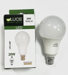 [008881] Luce Led 20w B22 Warm