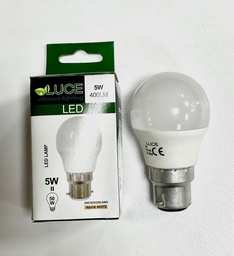 [007169] Luce Led Ball 5w B22 Warm