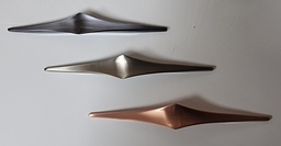 [000243] C/Handle Olivin Black Nickel 192mm - X