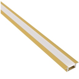 [000600] Profile for LED INLINE Brass 2mt