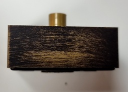 [000569] Plastic Leg Cuba Bronze 20mm