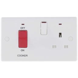 [000583] 45A DP Switch + 13A Socket W/Neon