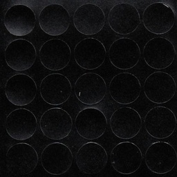 [000686] Screw Cover 20mm - Code 324 Black