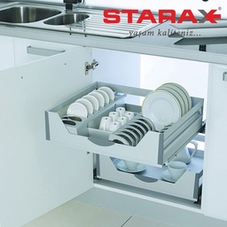 [001926] Plate Drawer 600mm S2711 Alum.