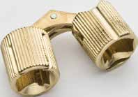 [000985] Invisible Hinge Brass 16mm
