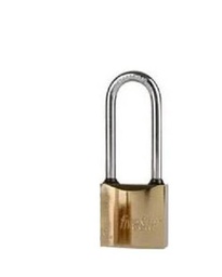 [000217] Padlock Long Shackle Titanium 38mm