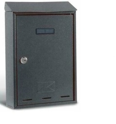 [001112] Letter Box AURELIA Anthracite Large