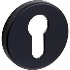 [001232] Nobel Key Hole Yale Black Round