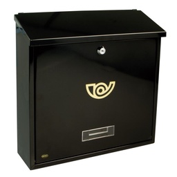 [001305] AMIG Letter Box 3 Black