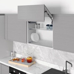 [001616] Plate / Glass Shelf 600mm S5163 S/Steel