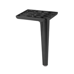[001731] Furniture Leg Black NA32 150mm