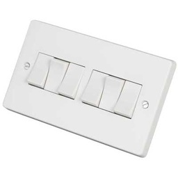 [000369] 5 Gang - 2 Way Switch 10A