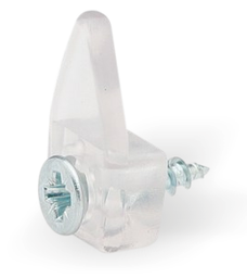 [001828] Mirror / Glass Clip 4mm Plastic