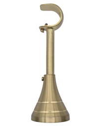 [001843] MUD Curtain Single Rail Holder 28mm Matt Brass
