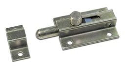 [002208] Bolt Latch Mignon Style for Padlock 50mm Bronze