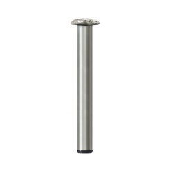 [002213] Breakfast Table Leg Round 900mm S/Nickel