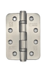 [002149] Hinge 4.0x3.0x3.0 S/Steel Round Mudelli - Fire Rated / EN Cert.