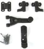 [009090] AMIG Hardware Lock & Fittings 2906 F/Bar Black