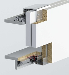 [009500] Albatur Sliding Wardrobe Mechanism for 2 Door 16-20mm 100kg 8220