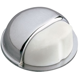 [009195] AMIG Door Stopper Adhesive 402-50 Chrome